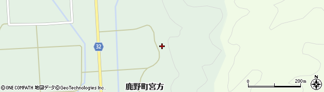 鳥取県鳥取市鹿野町宮方285周辺の地図