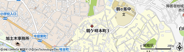 akippa鶴ヶ峰本町3丁目駐車場周辺の地図