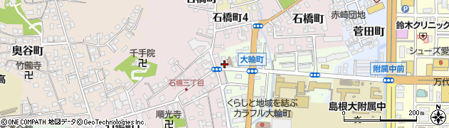 島根県松江市大輪町403周辺の地図