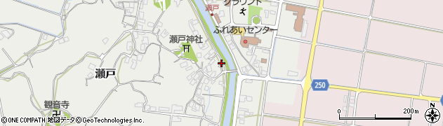 鳥取県東伯郡北栄町瀬戸402周辺の地図