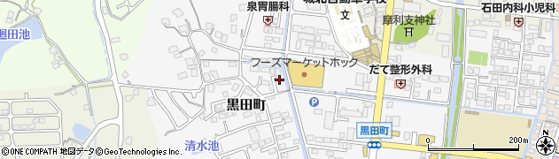 島根県松江市黒田町194周辺の地図