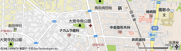 鳥取県鳥取市新108周辺の地図