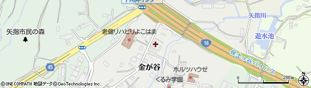神奈川県横浜市旭区金が谷571周辺の地図