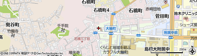 島根県松江市大輪町401周辺の地図