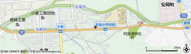 京都府舞鶴市小倉72周辺の地図