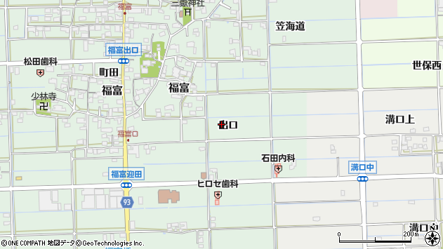 〒501-2562 岐阜県岐阜市福富出口の地図