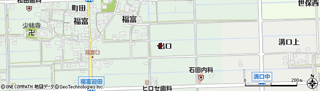 岐阜県岐阜市福富出口周辺の地図