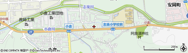 京都府舞鶴市小倉113周辺の地図