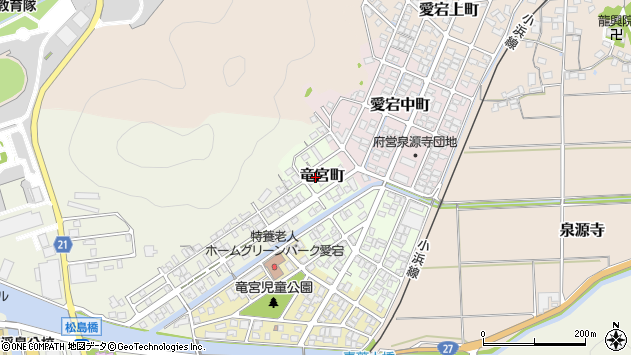 〒625-0034 京都府舞鶴市竜宮町の地図