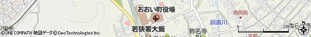 福井県大飯郡おおい町周辺の地図