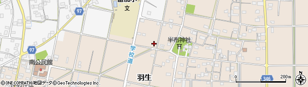 岐阜県加茂郡富加町羽生1355周辺の地図