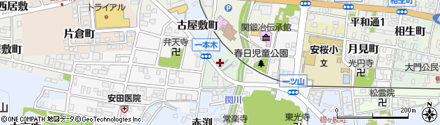 岐阜県関市寺内町32-1周辺の地図