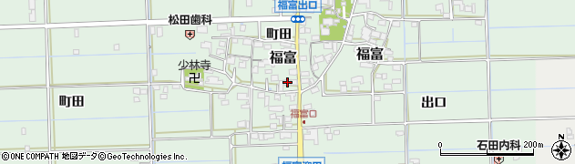 岐阜県岐阜市福富1052周辺の地図