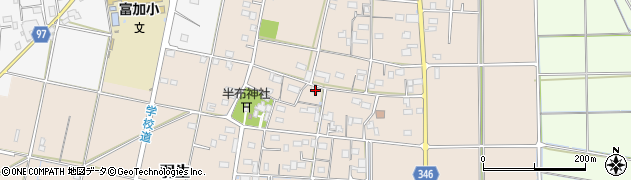 岐阜県加茂郡富加町羽生1245周辺の地図