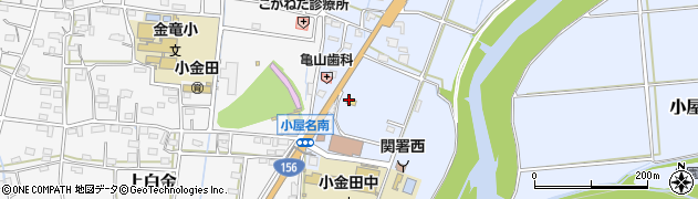 和蕎庵周辺の地図