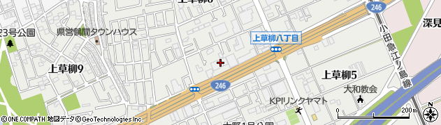 メジャーサービスジャパン大和営業所周辺の地図