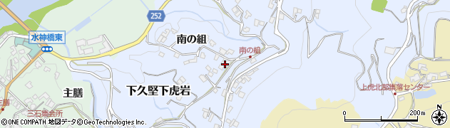 長野県飯田市下久堅下虎岩2779周辺の地図