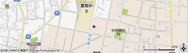岐阜県加茂郡富加町羽生1358周辺の地図