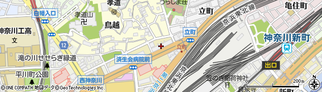 神奈川県横浜市神奈川区富家町5周辺の地図
