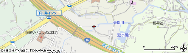 神奈川県横浜市旭区金が谷417-1周辺の地図