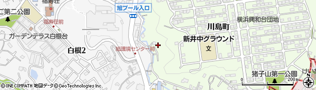 神奈川県横浜市旭区川島町2927周辺の地図