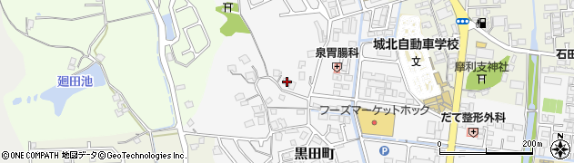 島根県松江市黒田町112周辺の地図