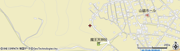 山梨県南都留郡鳴沢村534-1周辺の地図