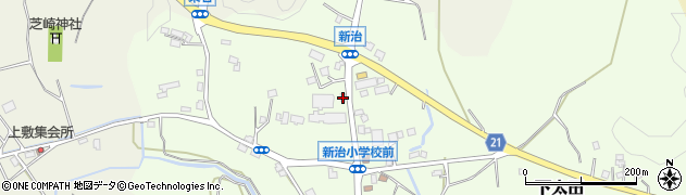 千葉県茂原市下太田185周辺の地図