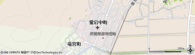 京都府舞鶴市愛宕中町周辺の地図