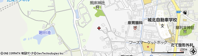島根県松江市黒田町124周辺の地図