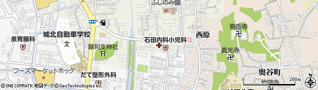 松江春日簡易郵便局周辺の地図