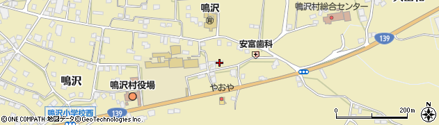 山梨県南都留郡鳴沢村2141周辺の地図