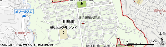神奈川県横浜市旭区川島町3018-31周辺の地図