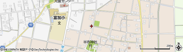 岐阜県加茂郡富加町羽生1338周辺の地図