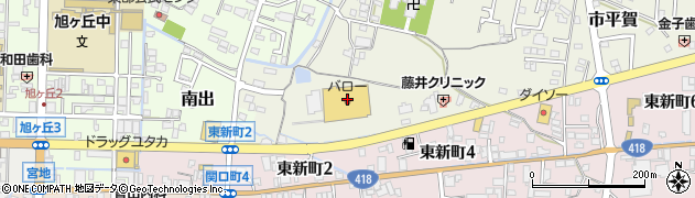 バロー関ひがし店周辺の地図