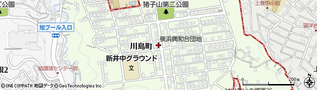 神奈川県横浜市旭区川島町3018-16周辺の地図