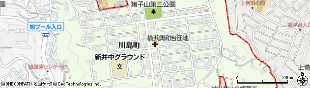 神奈川県横浜市旭区川島町3018-18周辺の地図