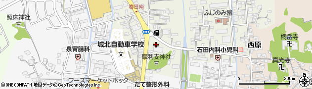 ローソン松江春日店周辺の地図