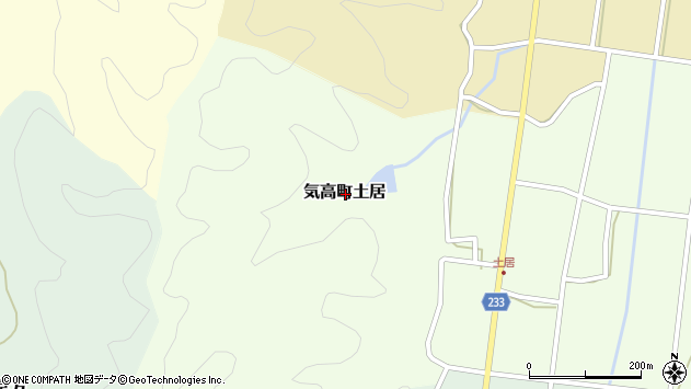 〒689-0225 鳥取県鳥取市気高町土居の地図