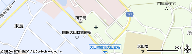 鳥取県西伯郡大山町所子512周辺の地図