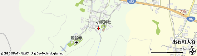 兵庫県豊岡市出石町三木162周辺の地図