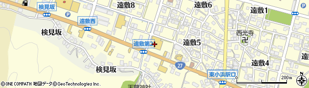 うえぬしクリーニング　東小浜店周辺の地図