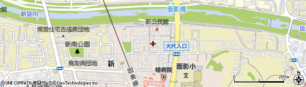 鳥取県鳥取市新43周辺の地図