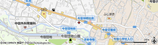 神奈川県横浜市旭区今宿西町1952周辺の地図