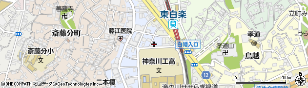 平川町北公園周辺の地図
