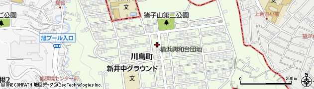 神奈川県横浜市旭区川島町3018-10周辺の地図