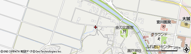 鳥取県東伯郡北栄町瀬戸835周辺の地図