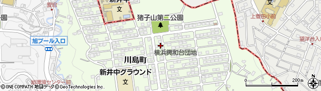 神奈川県横浜市旭区川島町3018-23周辺の地図
