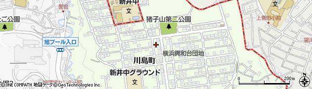 神奈川県横浜市旭区川島町3018-8周辺の地図
