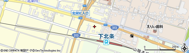 鳥取県東伯郡北栄町下神198周辺の地図